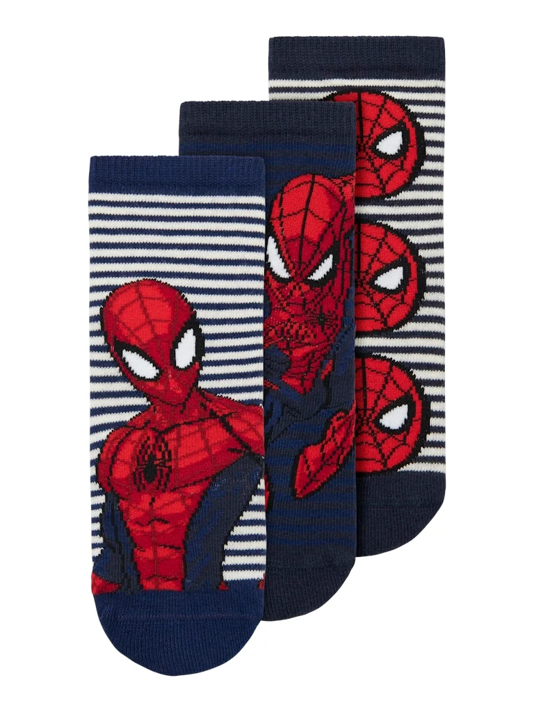 Spindelmannen Strumpor 3-pack