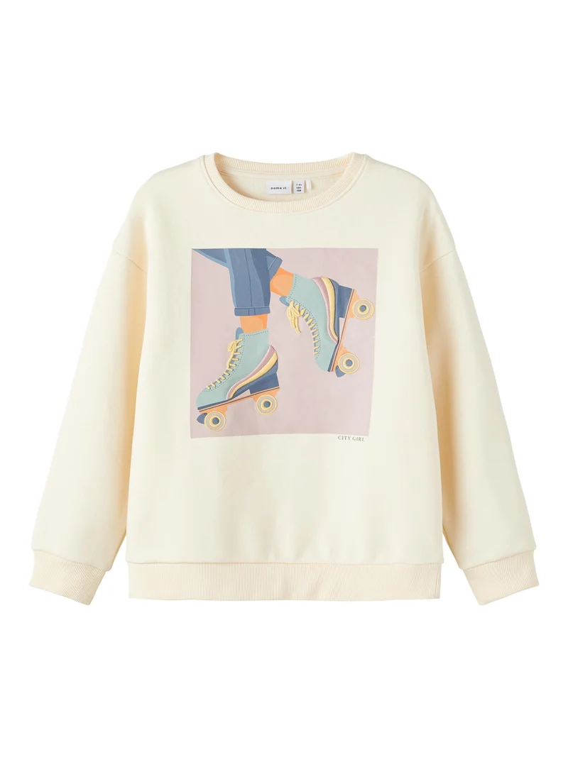 NKFLOLLER LS SWEAT UNB
