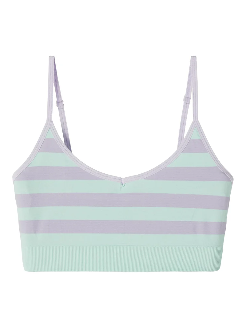 NLFHALEY STRIPE BRALETTE