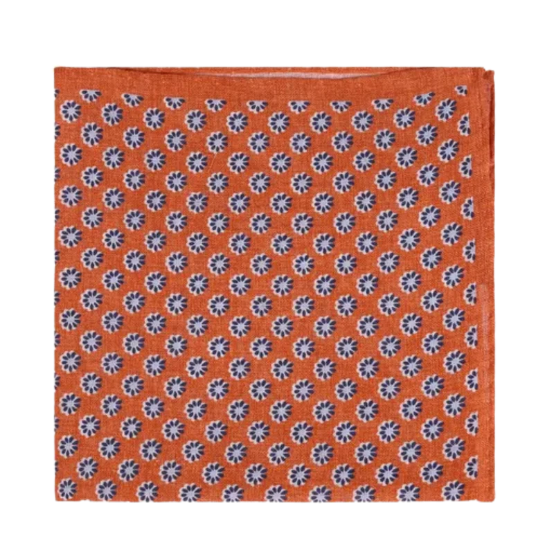 Pocket Square - Orange Melange