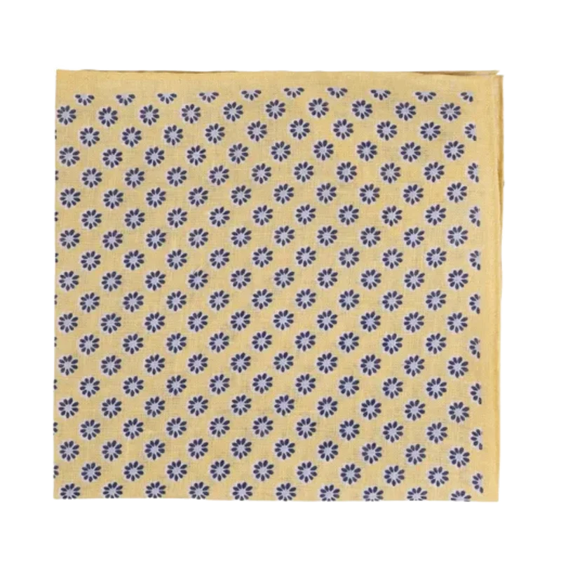 Pocket Square - Yellow Melange