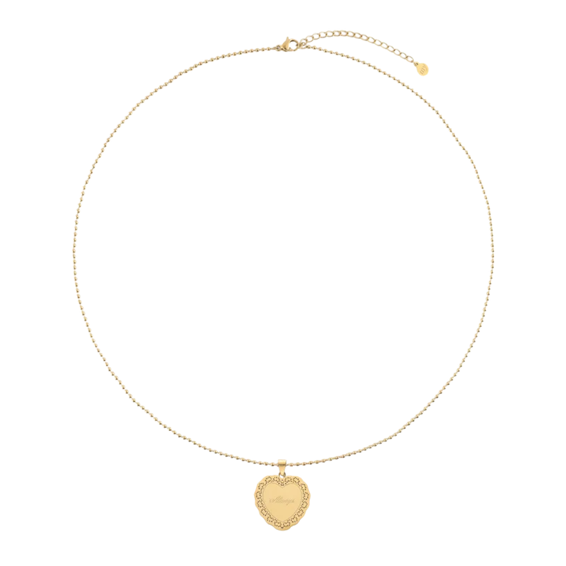 Necklace Heart Always - Gold