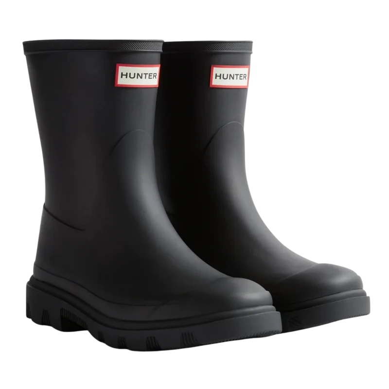 Unisex Downpour Short Boot - Black