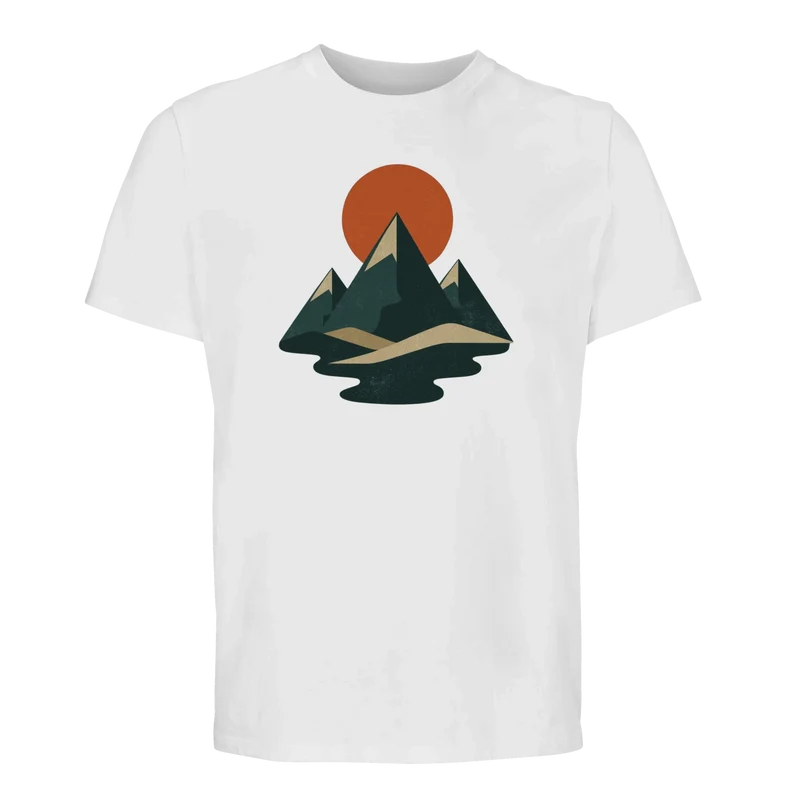 Ekologiskt T-shirt - Mountain Sun