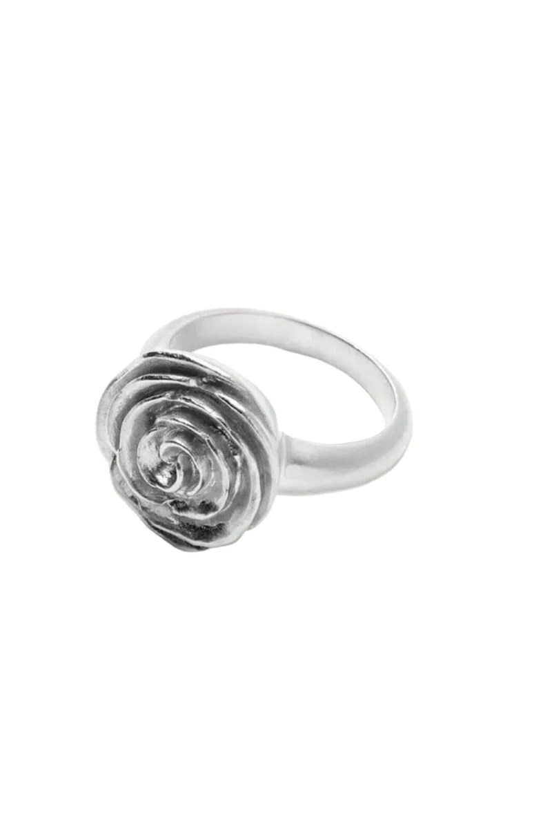 Pernille Corydon Jewellery - Rose Ring r-537-s- Recycled Sterling Silver