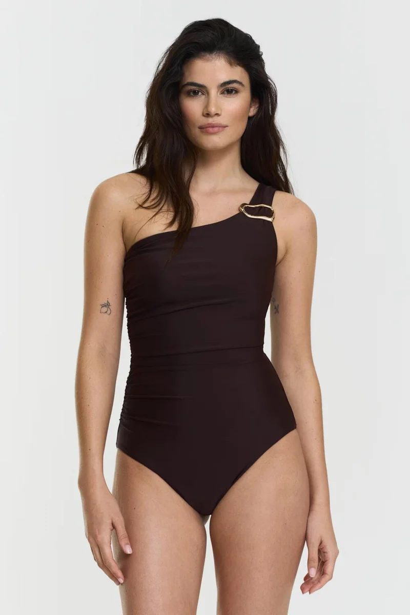 Twist & Tango - Ttelma Swimsuit - Rich Brown