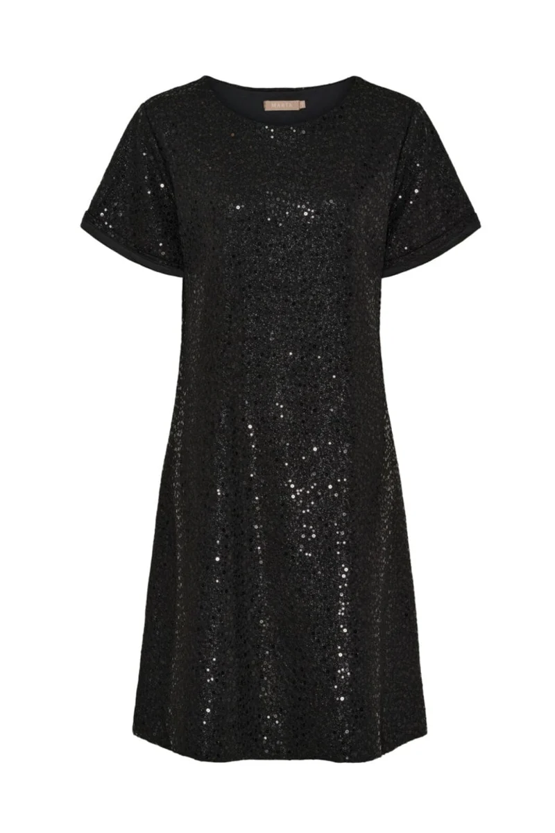 Marta Du Chateau - Mdcbolette Dress 7692 - Black