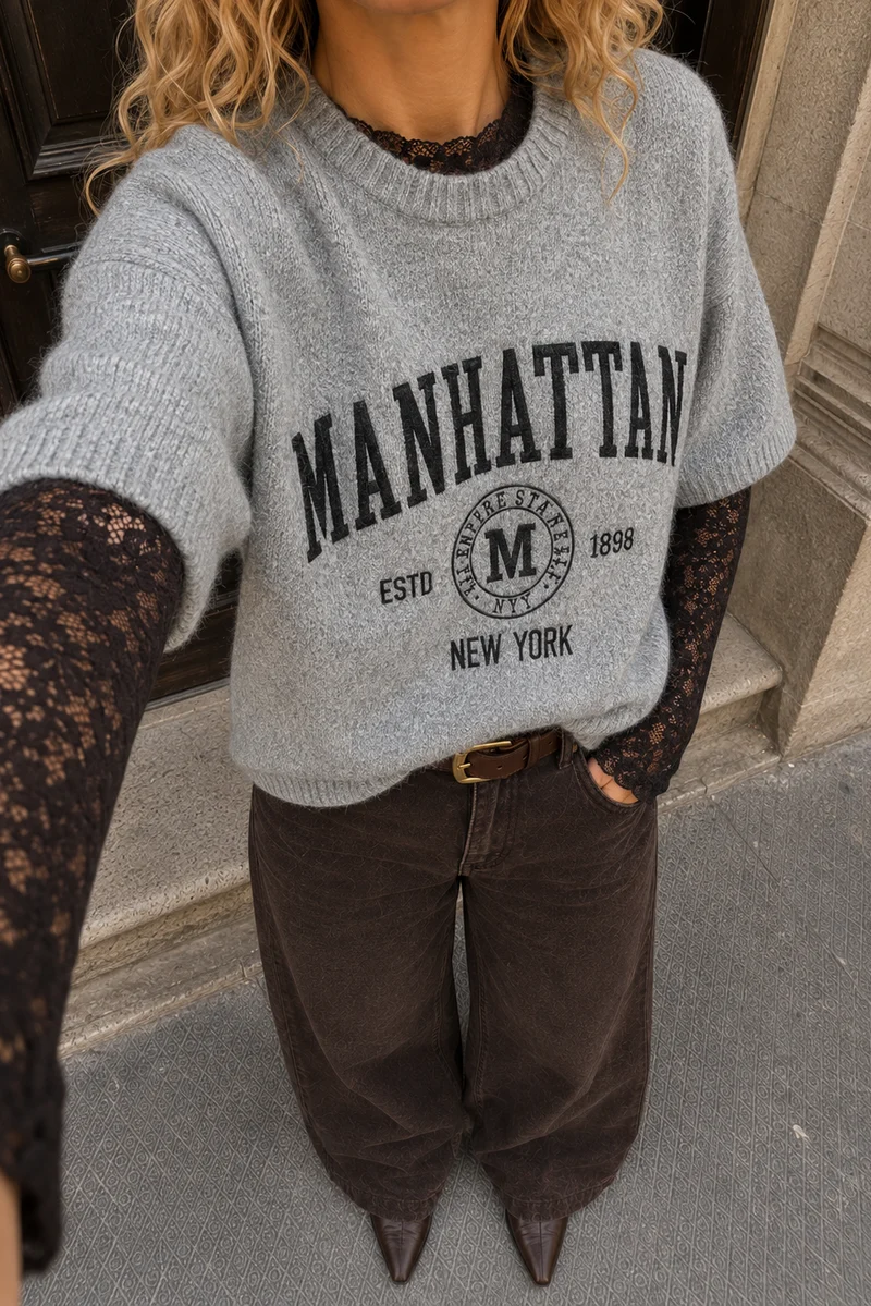 A-Bee - Avia Knit - Grey