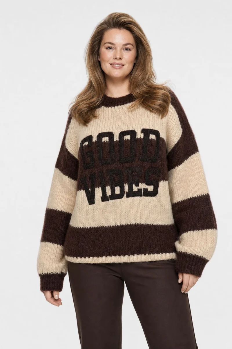 A-Bee - Rania Knit - Brown