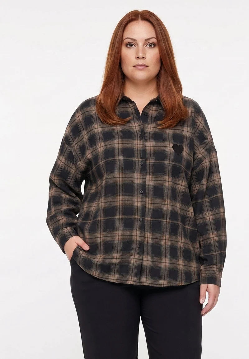 A-Bee - Anara Shirt - Brown