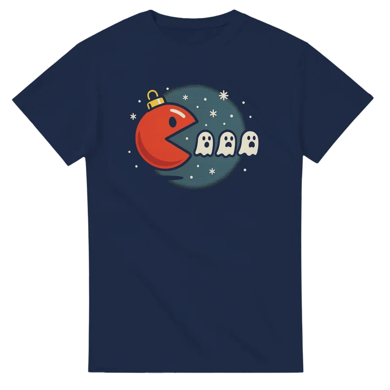 T-shirt - Christmas Pac-Man