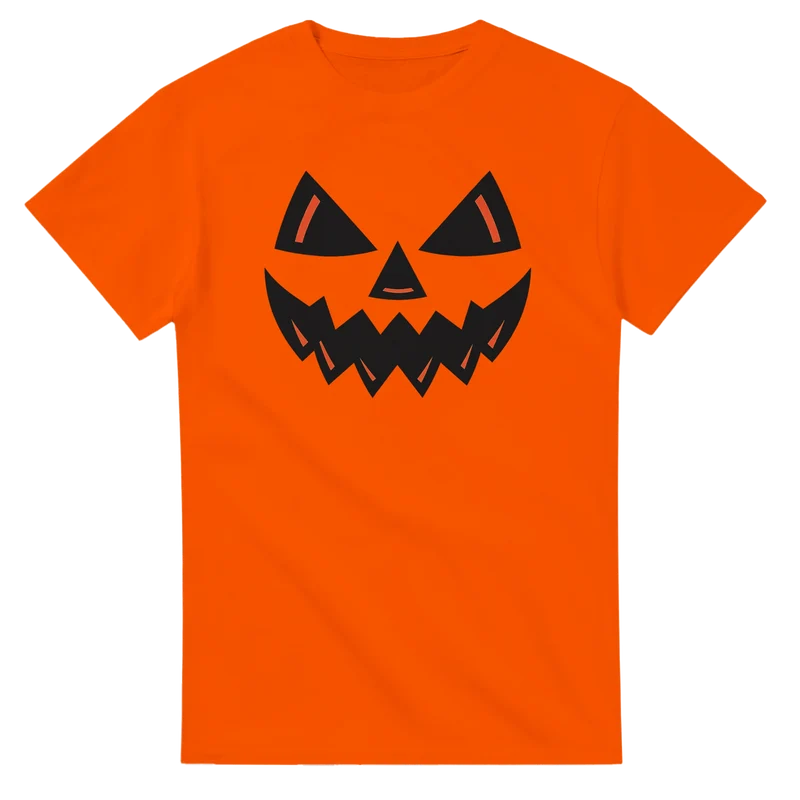 T-shirt - Halloween Ansikte