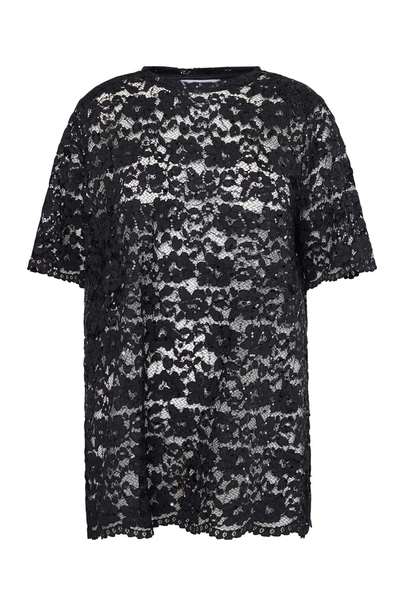 Love & Divine - Love1630 20239 - 001 - Black Lace Sequins