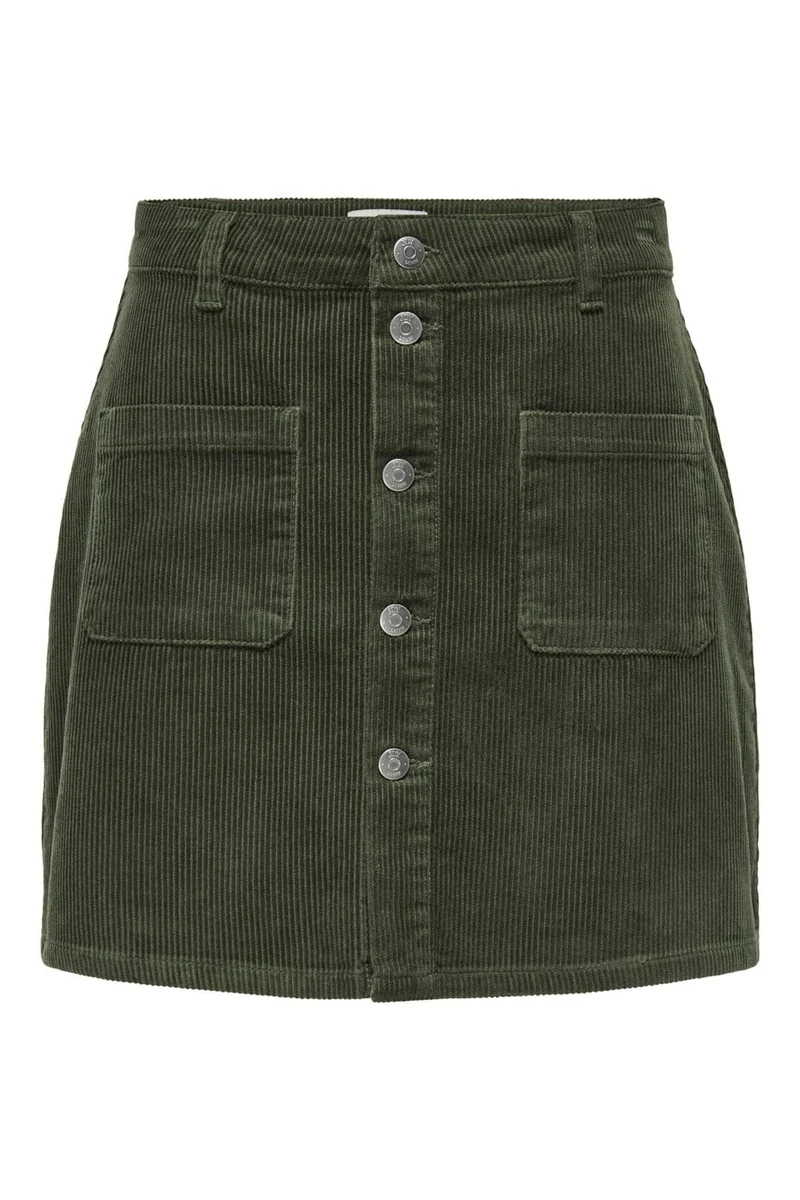 JDY - Jdyshiraz Corduroy Skirt - 3796409 Forest Night