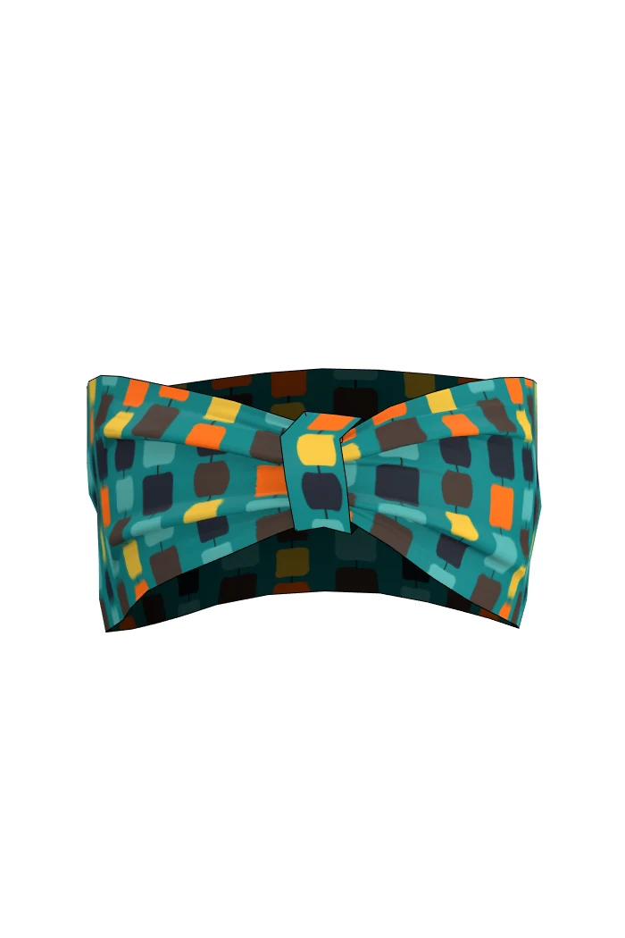 Hanna Hårband - Beads turkos