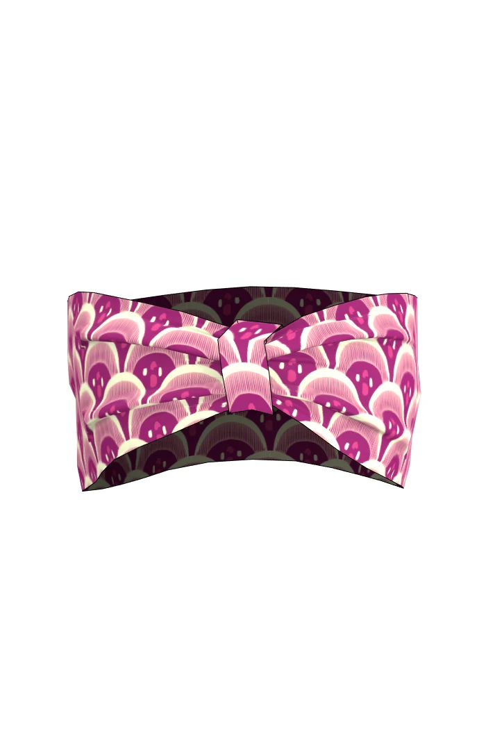 Hanna Hårband - 20s Logo pink