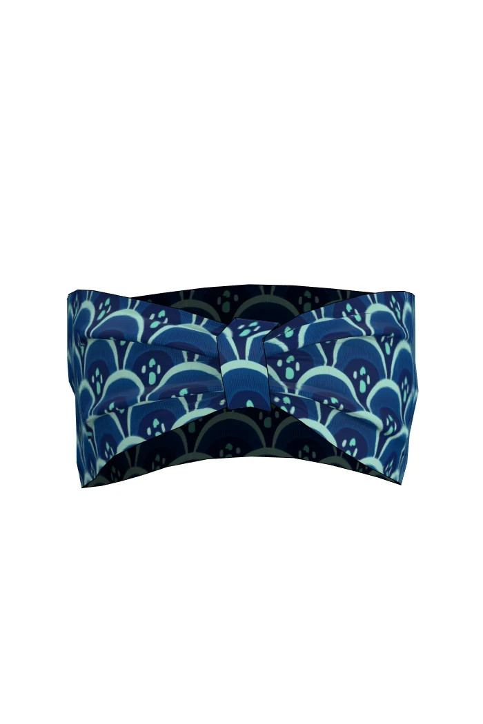 Hanna Hårband - 20s Logo Blue