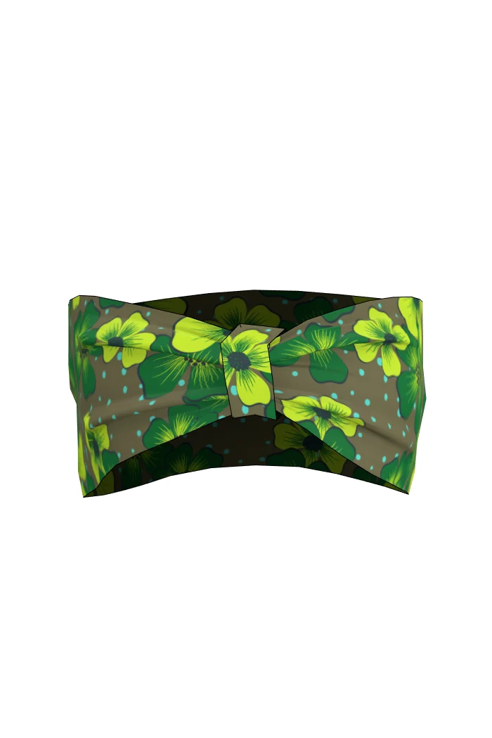 Hanna Hårband - Springkly bright green