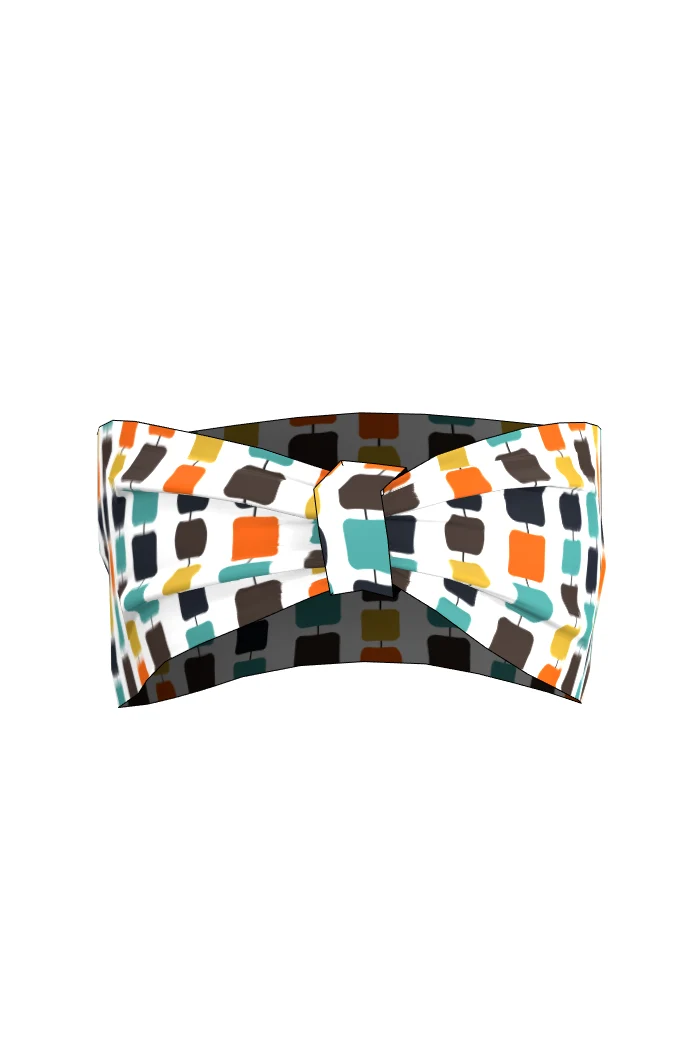 Hanna Hårband - Beads white