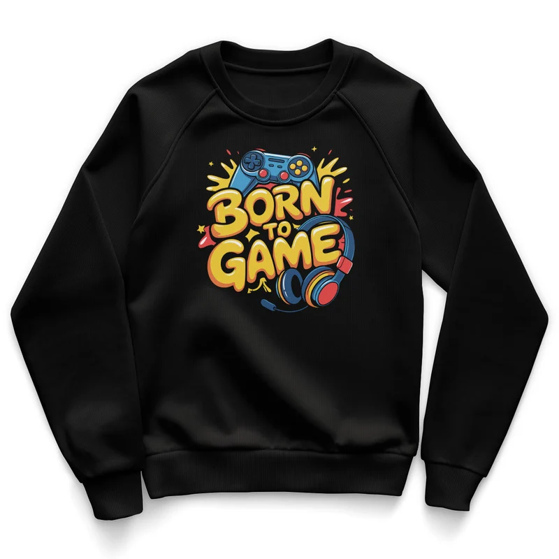 Born To Game Kids Sweatshirt