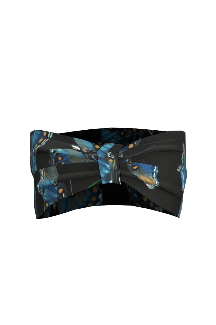 Hanna Hårband - ButterflyDenim black