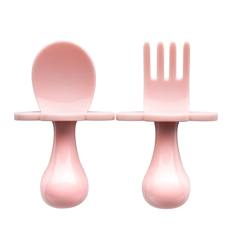 Grabease Toddler Fork and Spoon Set - Are You Blushing