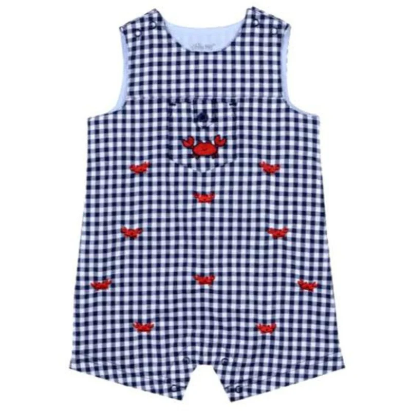 Baby Boys Crab Sunsuit 6 - 12 months
