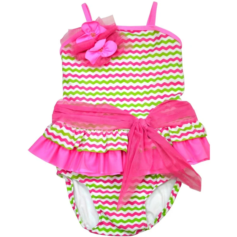 Isobella and Chloe Little Girls Paradise Cove Tankini