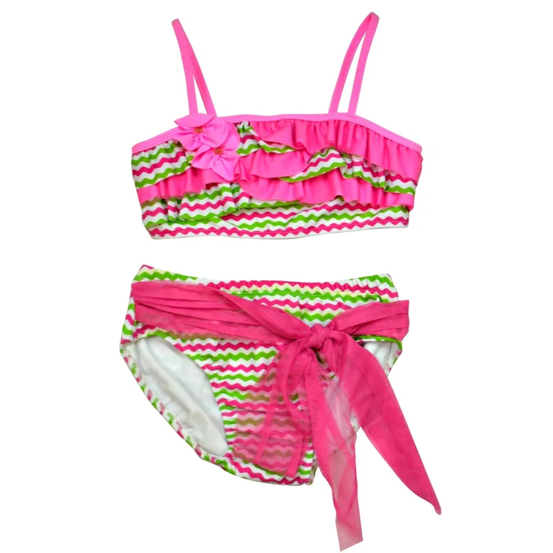 Isobella and Chloe Girls Paradise Girls Bikini Swimsuit
