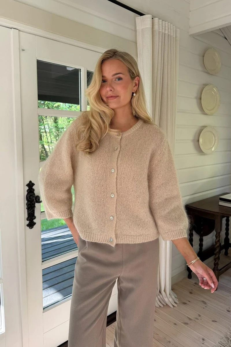 BYIC - Idaic 3/4 Cardigan 5287 - Beige