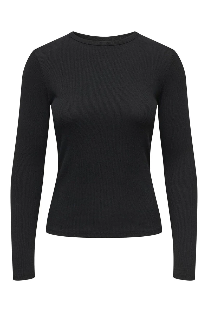 Jdy - Jdylucky L/S O Neck New Top - 5106633 Black