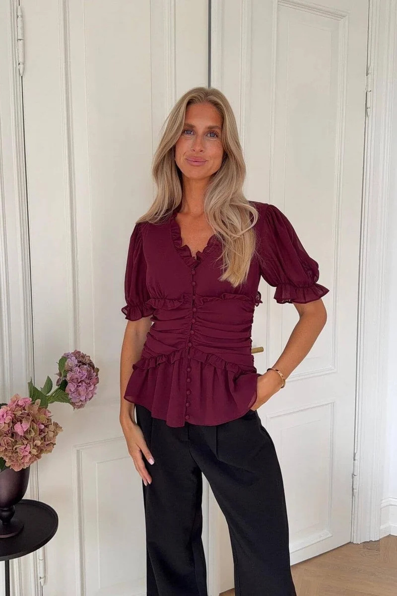 BYIC - Arielic Blouse A25221 - Bordeaux