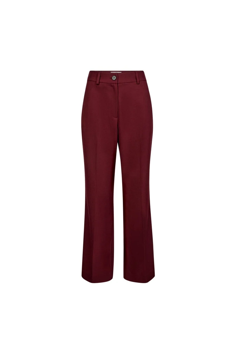 Co´Couture - Volicc Flare Pant 500286 - 30006 - Berry Red