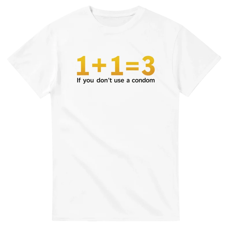 T-shirt - If you don't use a condom