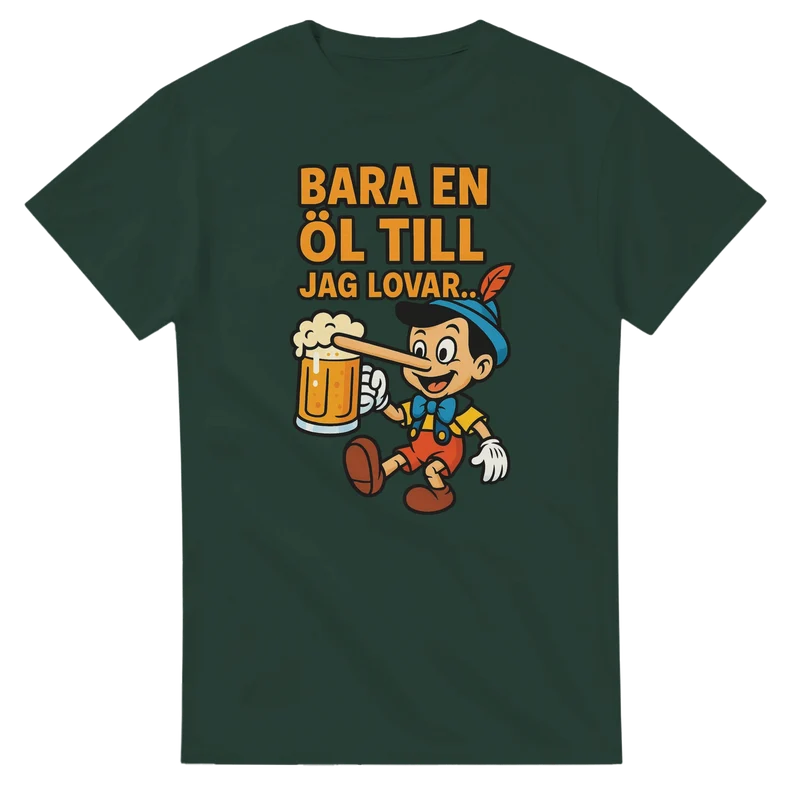 T-shirt - Bara en öl till, jag lovar...
