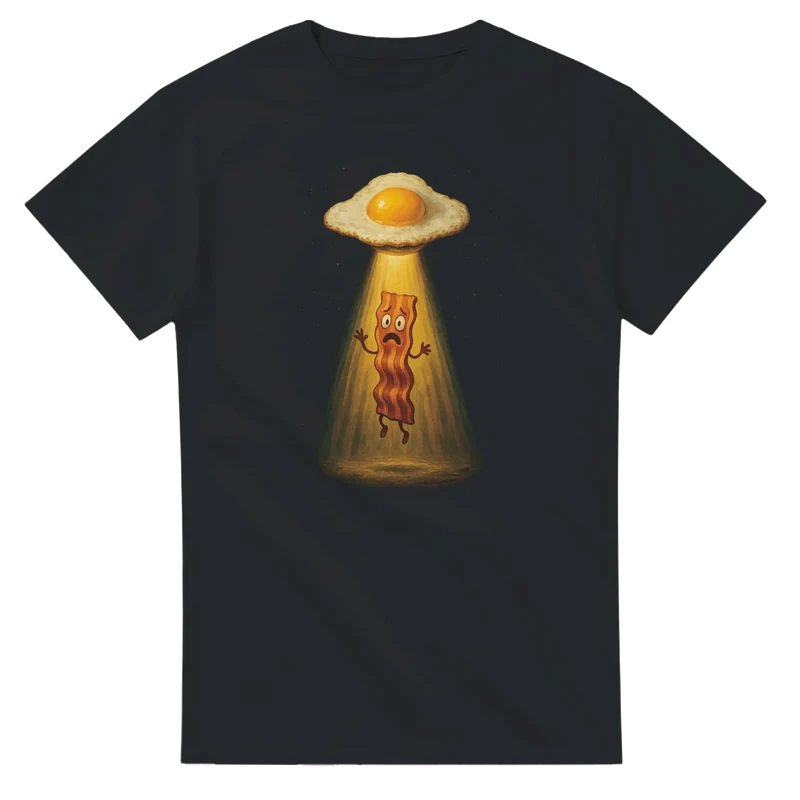 T-shirt - Bacon Abduction