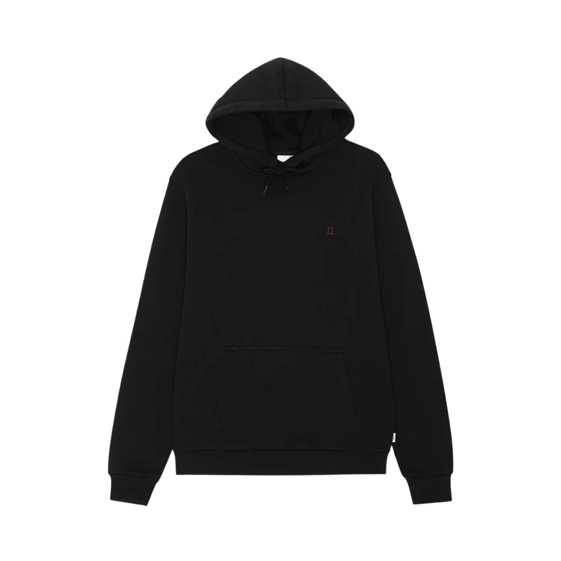 Core Contrast Hoodie - Black