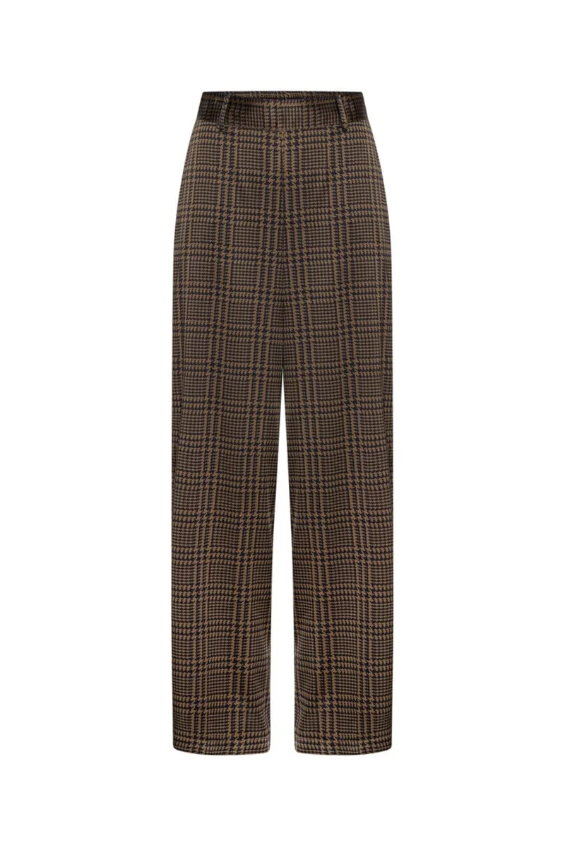 Karmamia - Bennett Pants 2518 - Houndstooth