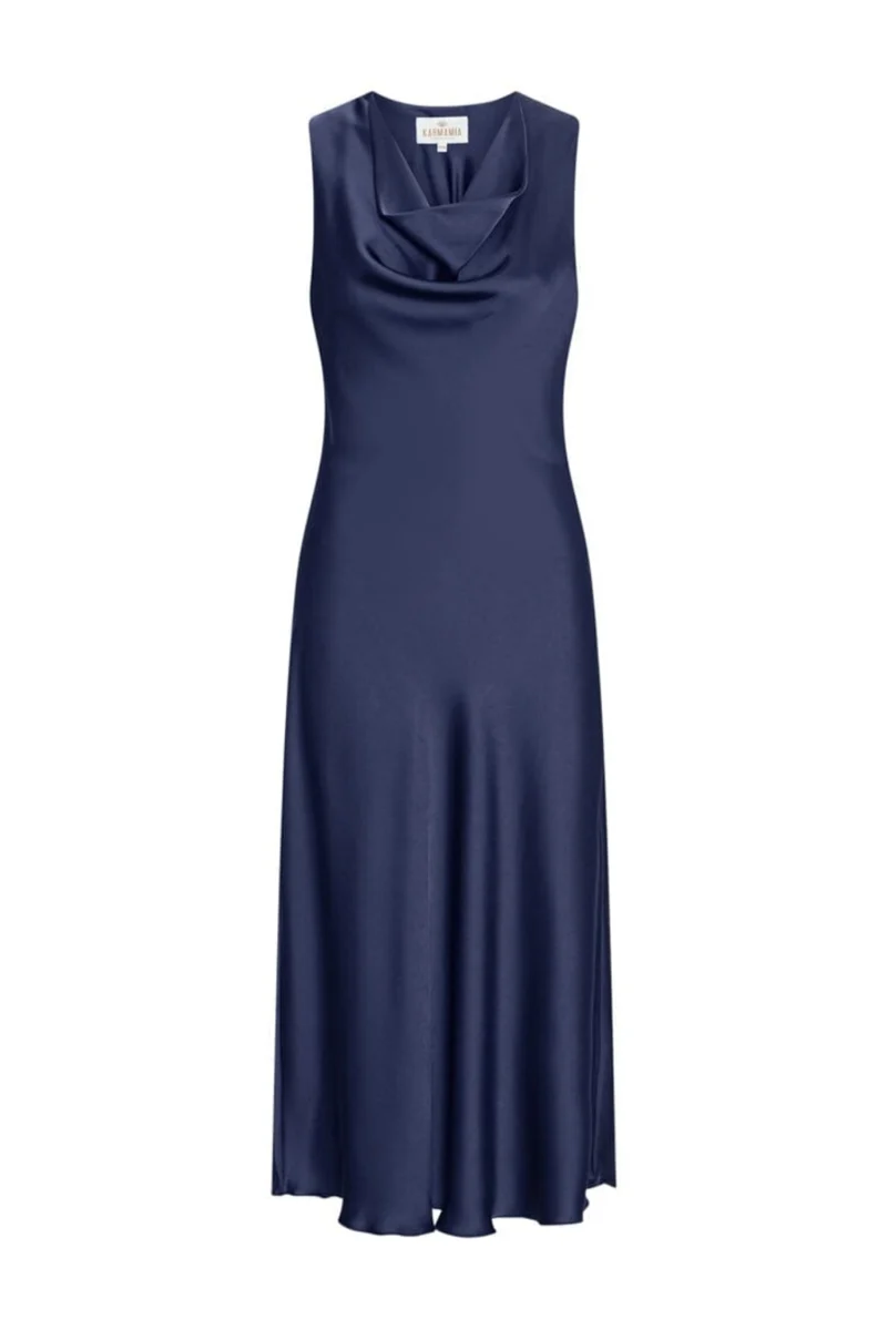 Karmamia - Flow Dress 2516 - Semi Rich Navy