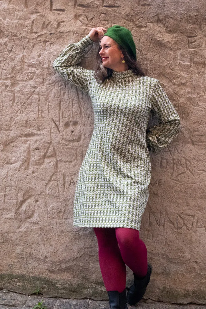 Klänning Claudia short - Roma green