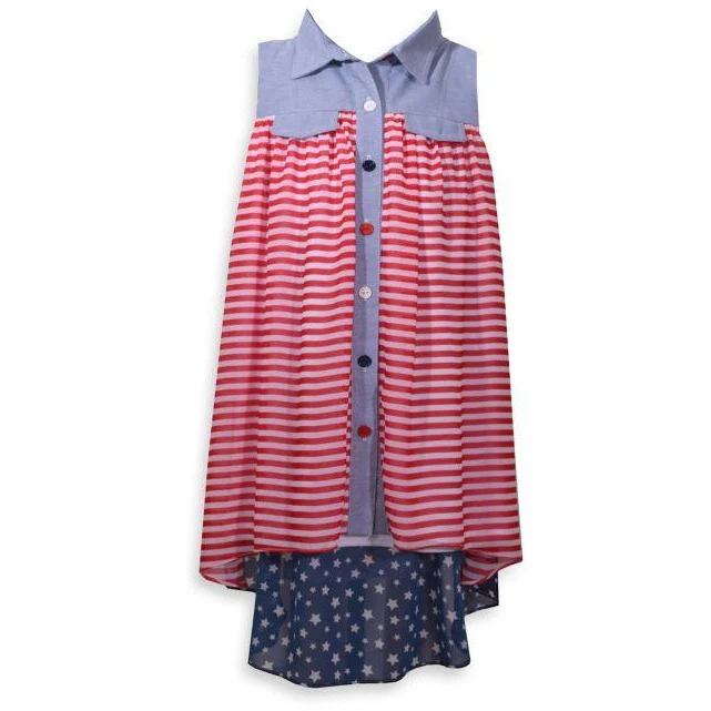 Bonnie Jean Americana Shirtdress 4 - 6X