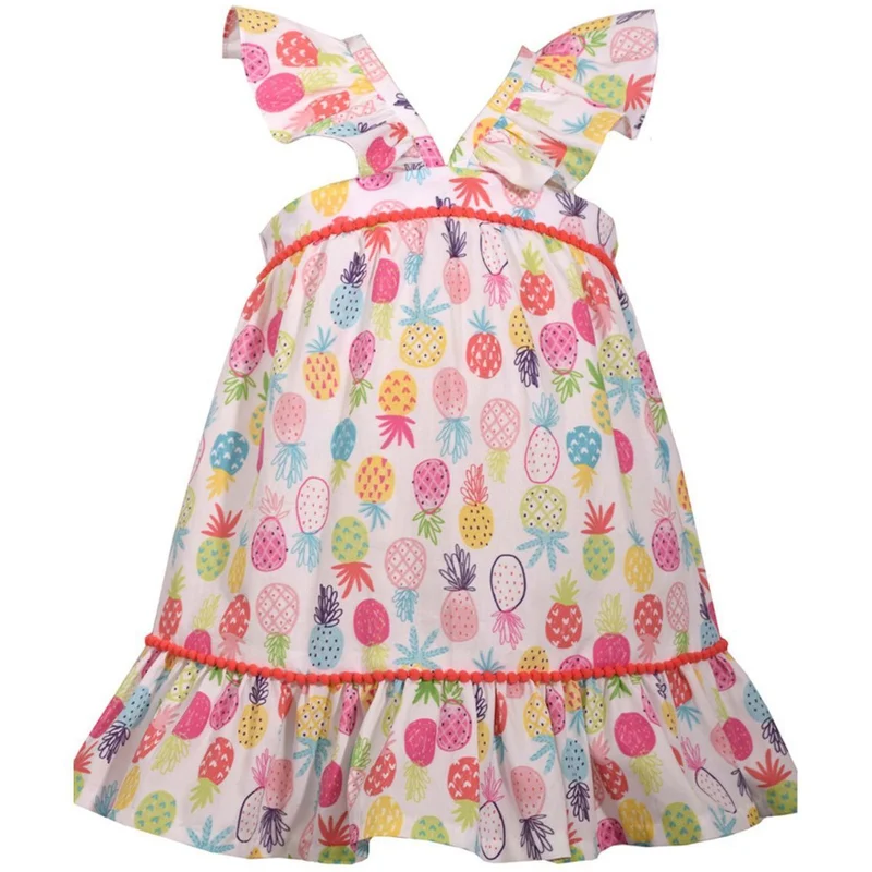 Baby or Girls Pineapple Sundress
