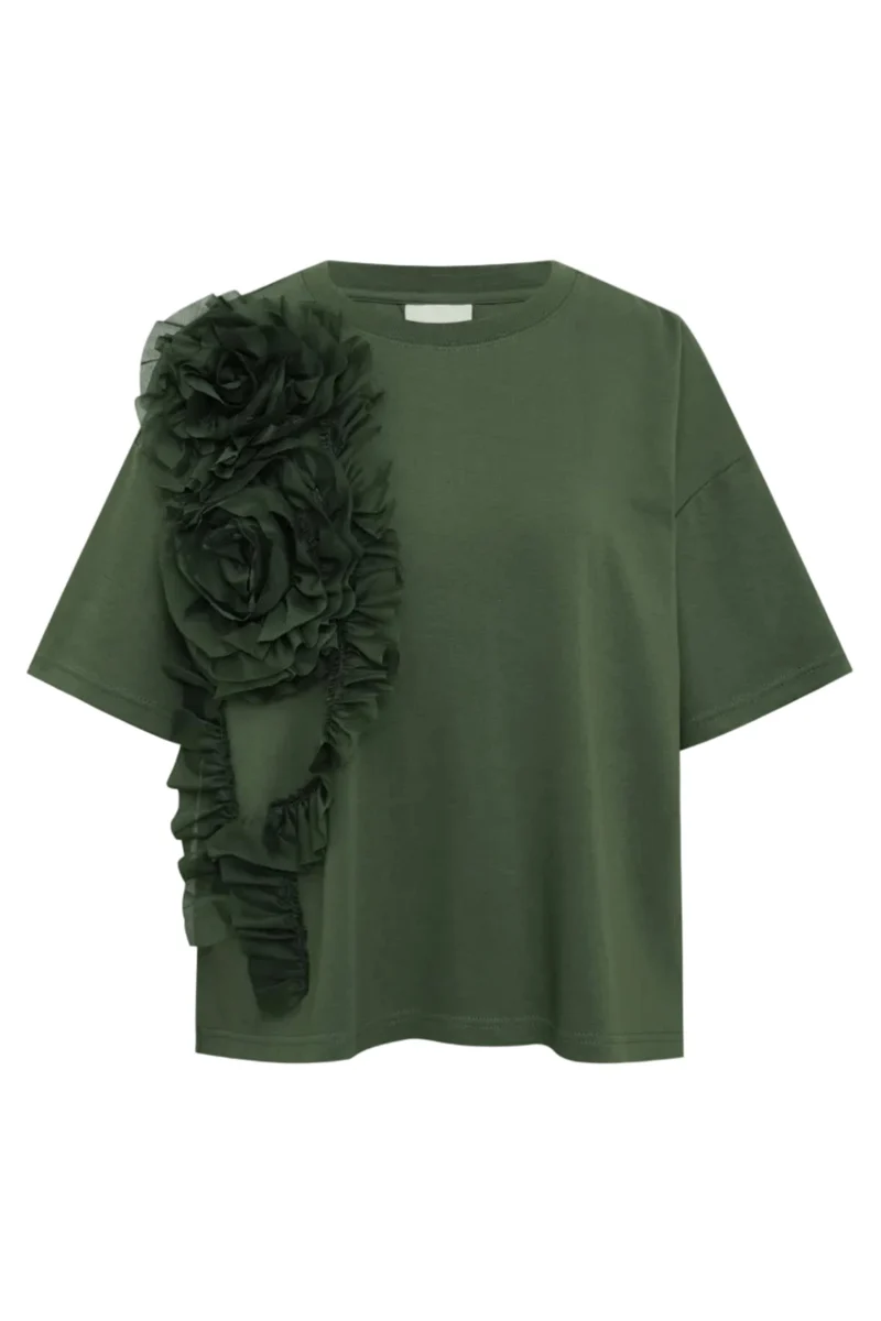 Gossia - Manongo Tee G3078 - Dusty Green