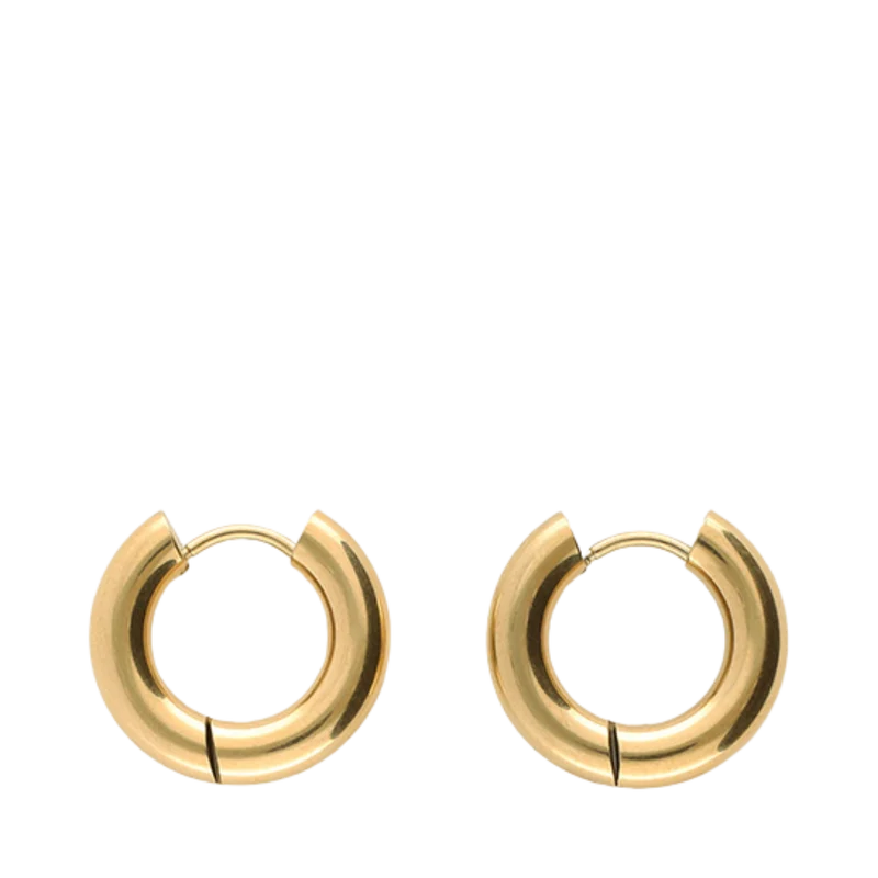 Earring Basic Hoop 18X4 - Gold