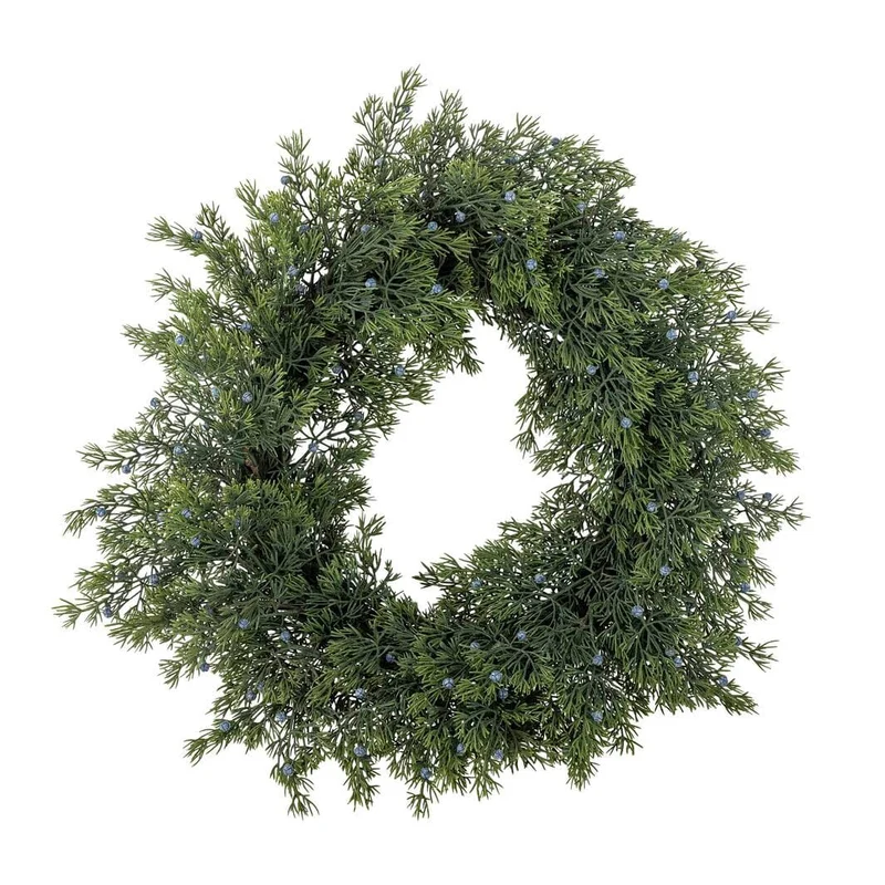 Bloomingville - Juniper Krans, GrøN, Kunstige Blomster 82072982 - Green
