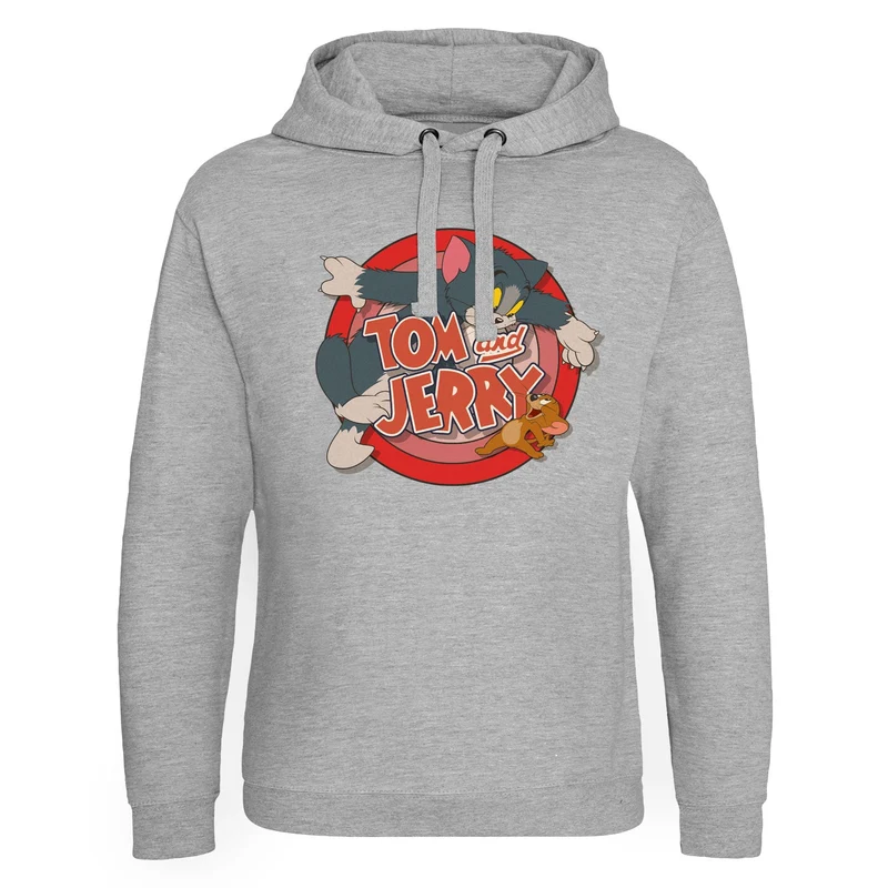 Tom & Jerry - Retro Logo Epic Hoodie
