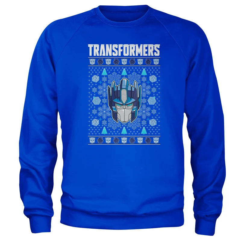 Transformers Christmas Pattern Sweatshirt