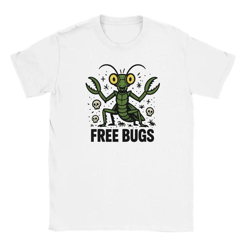 T-shirt - Free Bugs