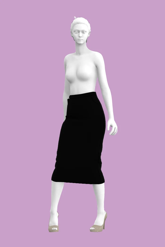 Kjol Emma - Black