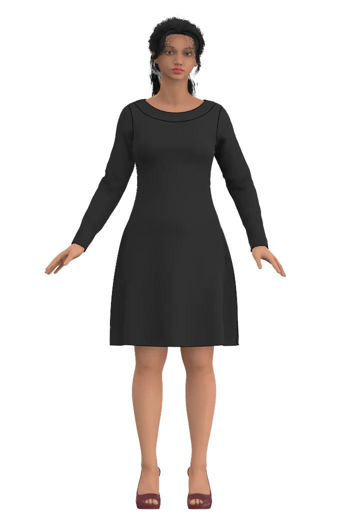 Klänning Sara - Black
